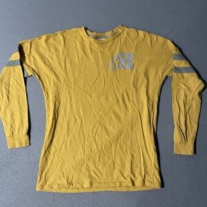 Box Lunch Harry Potter Hufflepuff Shirt Yellow Rugby Style Spirit Jersey Small